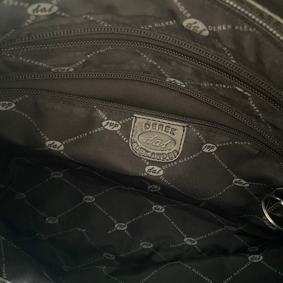 Derek Alexander distressed leather hobo bag - Picture 4 of 9